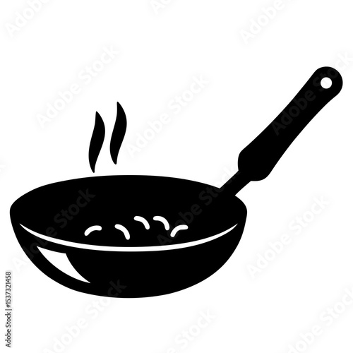 pan-with-food-stir-fry-icon-on-white-background-