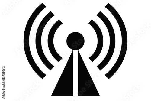 wi fi symbol vector icon