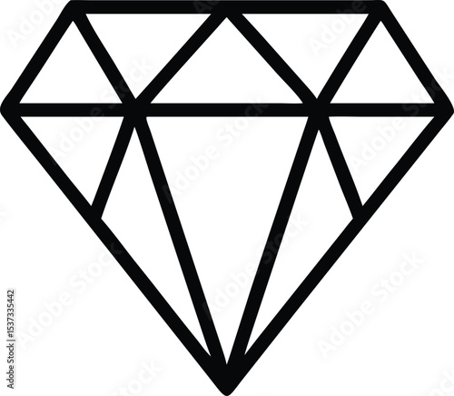 
Diamond Icon for Luxury and Value
