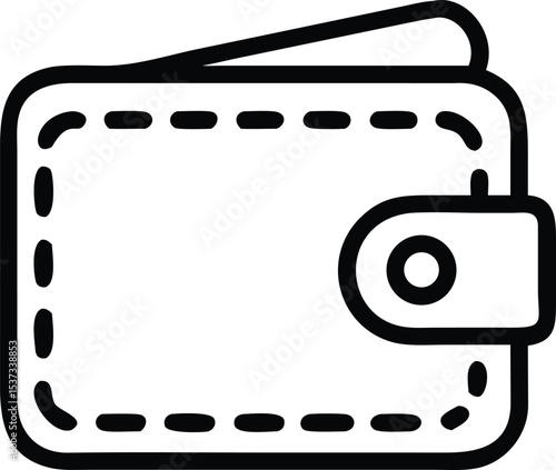 Wallet Icon for Finance and Payment

