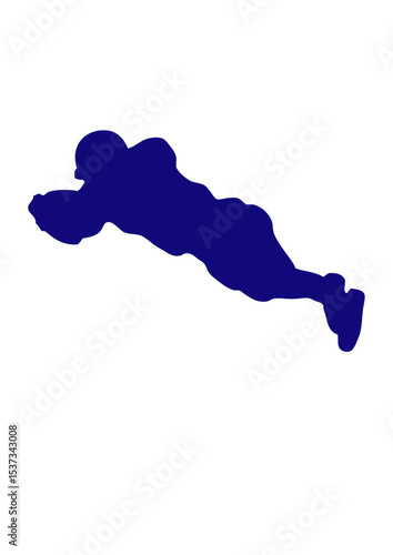  joueur football americain usa silhouette