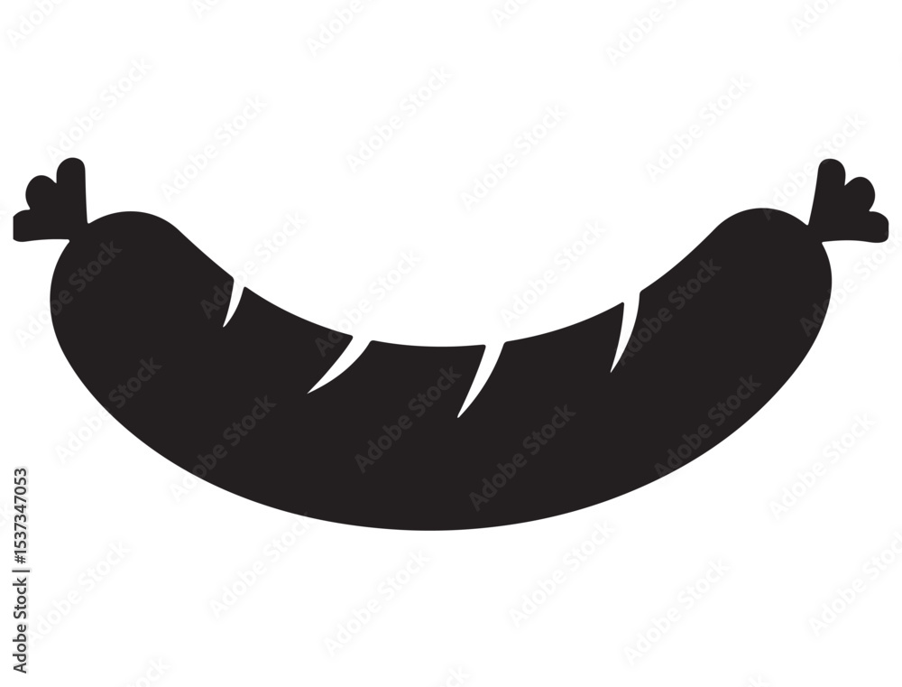 SAUSAGE SILHOUETTE SAUSAGE SILHOUETTE