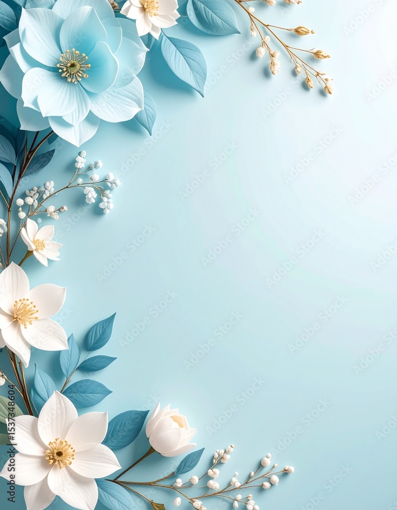 Obraz premium blue background