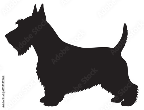 SCOTTISH TERRIER DOG SILHOUETTE