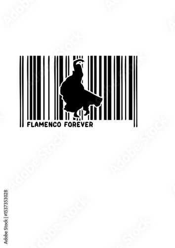 code barre flamenco danse