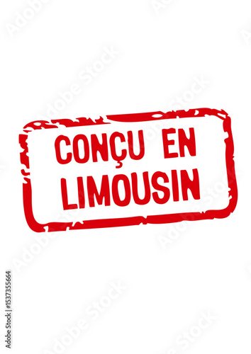 conçu étiquette limousin naissance