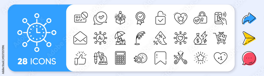 Cut tax, Bitcoin pay and Ranking star line icons. Interest rate, AI generate, Inflation icons. Pack of Cross sell, Card, World time icon. Floor lamp, Augmented reality, Approved pictogram. Vector Cut tax, Bitcoin pay and Ranking star line icons. Interest rate, AI generate, Inflation icons. Pack of Cross sell, Card, World time icon. Floor lamp, Augmented reality, Approved pictogram. Vector