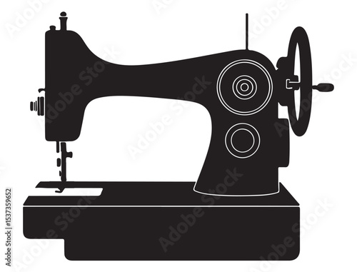 SEWING MACHINE SILHOUETTE