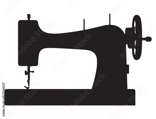 SEWING MACHINE SILHOUETTE
