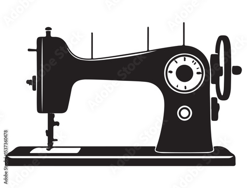 SEWING MACHINE SILHOUETTE