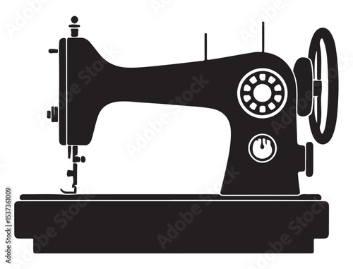 SEWING MACHINE SILHOUETTE