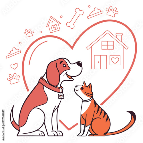 Celebrating International Homeless Animals' Day Vector Designs for T-Shirts Posters and More August 15th
