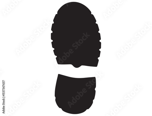 SHOES PRINT SILHOUETTE