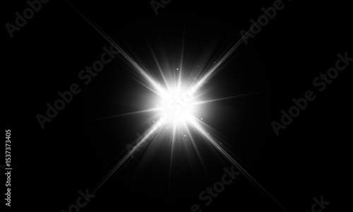 Digital lens flare lights new