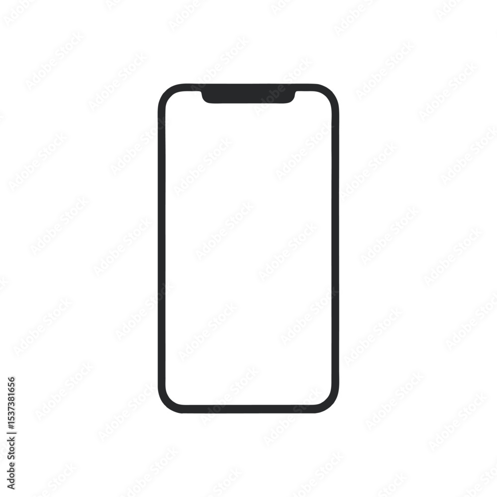 Blank Smartphone Mockup Blank Smartphone Mockup