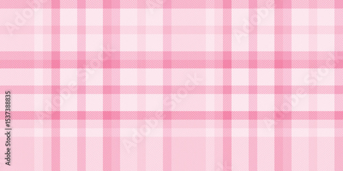 Delicate pink plaid pattern, perfect for textile design, backgrounds, or fashion projects.  This soft, seamless texture evokes feelings of gentleness and femininity.