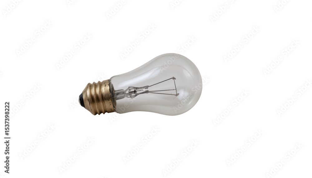 the image features a single unlit electric object set against a dark background. the object is a standard type with a glass bulb surrounding a metal filament the image features a single unlit electric object set against a dark background. the object is a standard type with a glass bulb surrounding a metal filament