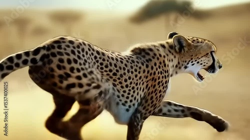 Experience the unmatched speed and agility of a cheetah in full pursuit