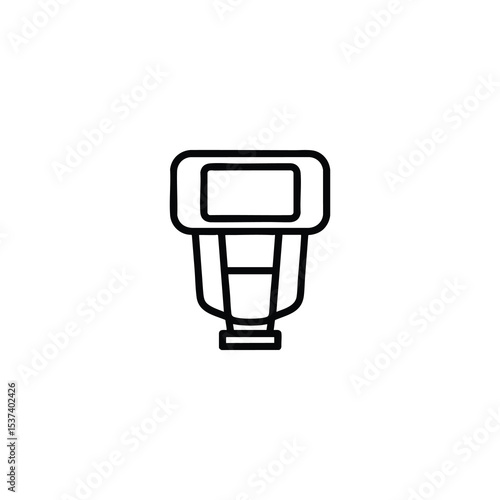 Camera Hotshoe Flash Unit Icon