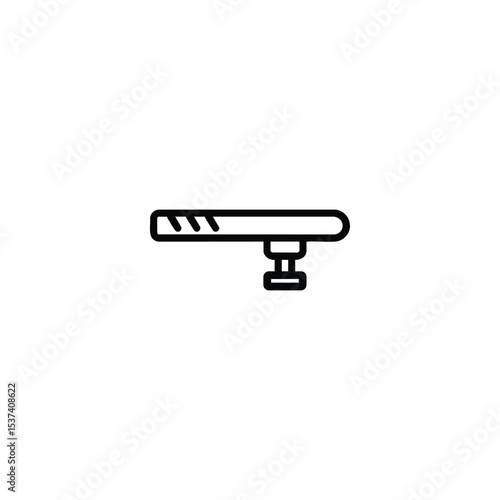 Shotgun Microphone Audio Record Icon