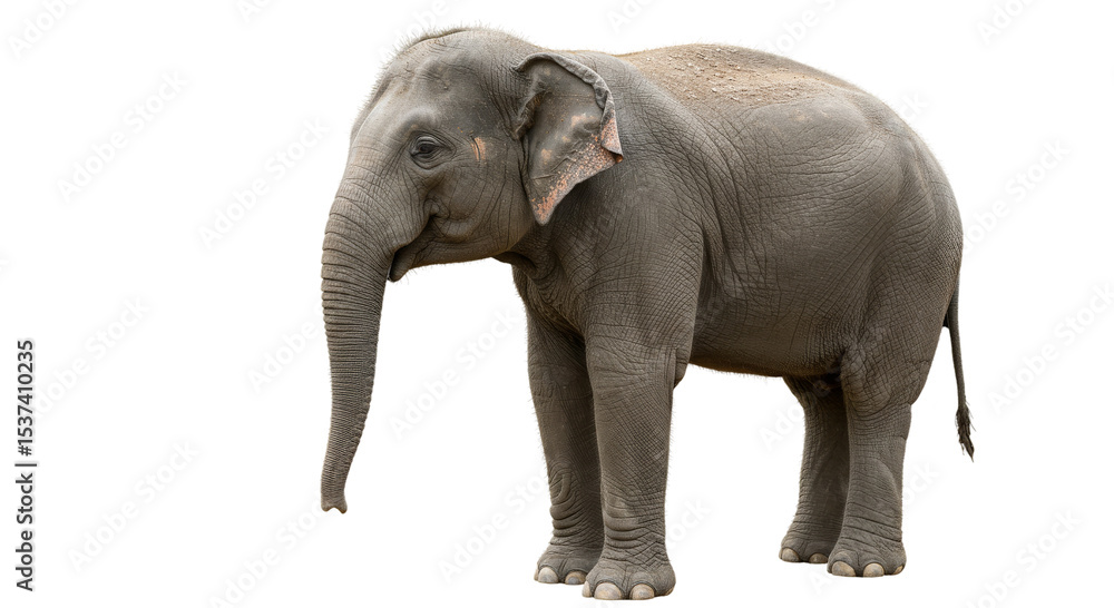 Side View Of Wooly Mammoth isolated, PNG Side View Of Wooly Mammoth isolated, PNG