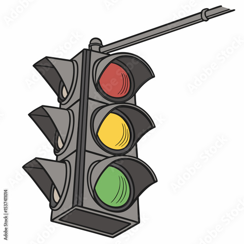 red traffic light