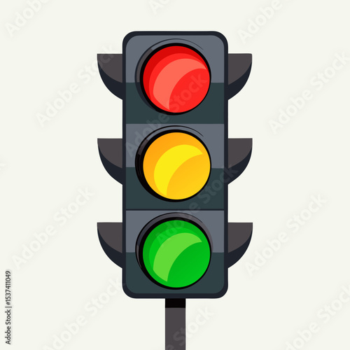 red traffic light