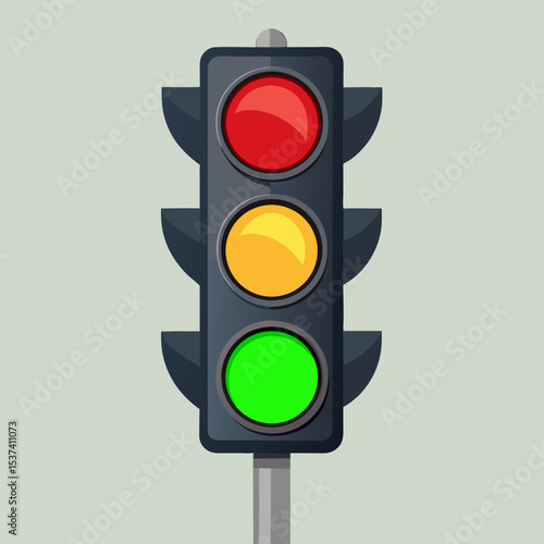 red traffic light