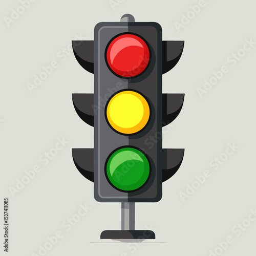red traffic light