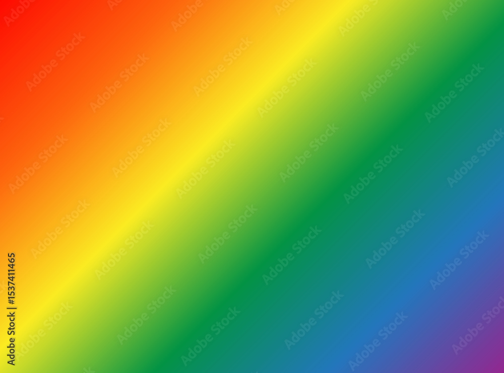 Obraz premium Smooth LGBTQ Rainbow Pride Gradient Background