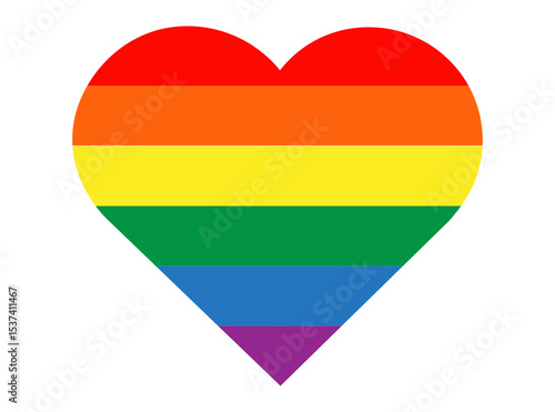 LGBTQ Pride Rainbow Flag Heart Free Download LGBTQ Pride Rainbow Flag Heart - GFXLoad