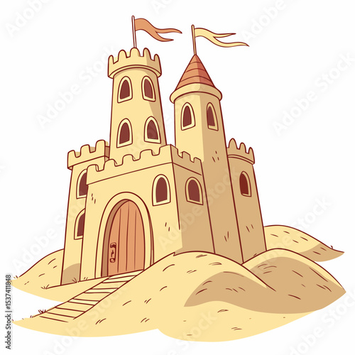 castle in the woods