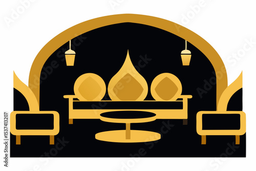 interior of a fireplace