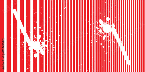abstract simple vertical red bold line pattern can be used background. vector modern