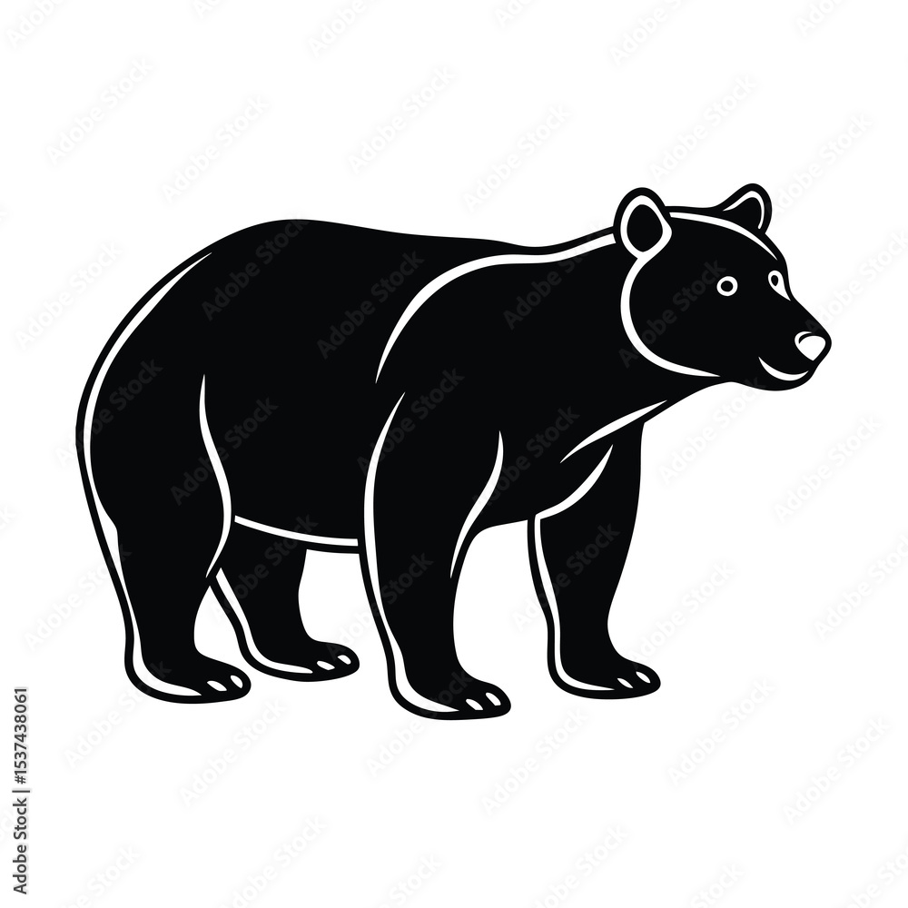 BEAR silhouette design market and brands BEAR silhouette design market and brands