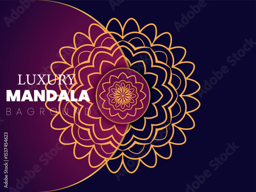 Luxury Mandala Design Template