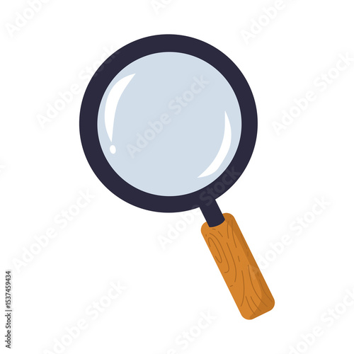 Cute Hand Drawn Magnifying glass