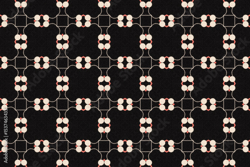 Seamless Fashion Shape Texture Digital Graphic Symmetric Geometric Fabric Wallpaper Visual Template Perspective Endless Interior Background Cloth Decoration Textile Art Tile Design Luxury Pattern.