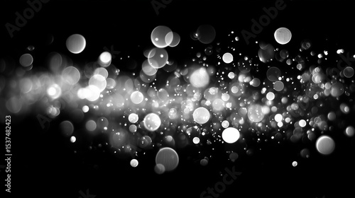 water drops on black background