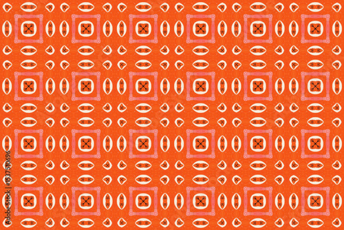 Seamless Fashion Shape Texture Digital Graphic Symmetric Geometric Fabric Wallpaper Visual Template Perspective Endless Interior Background Cloth Decoration Textile Art Tile Design Luxury Pattern.