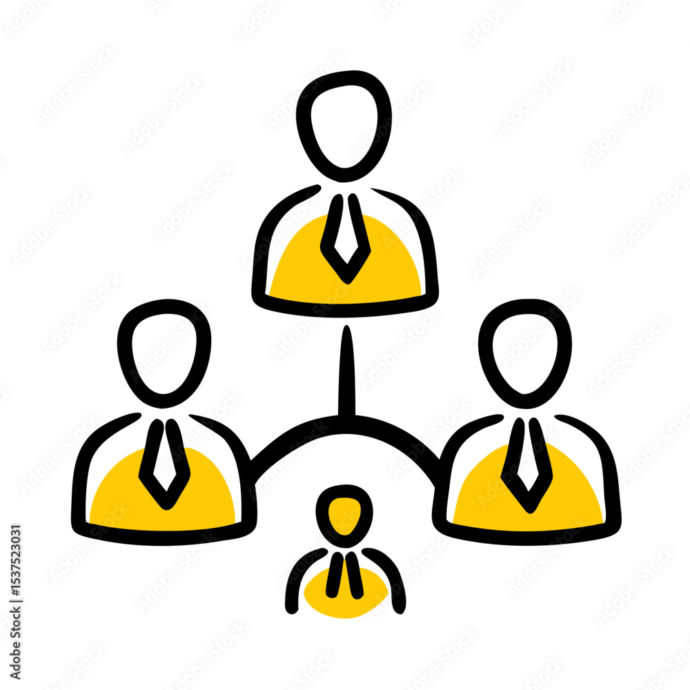 Leadership team icon on transparent background for web and graphic design for Web and Graphic design Leadership team icon on transparent background for web and graphic design for Web and Graphic design