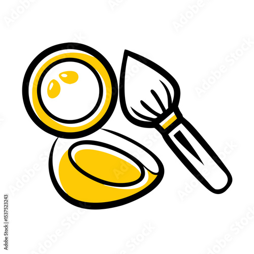 Make up on transparent background for web and graphic design for Web and Graphic design