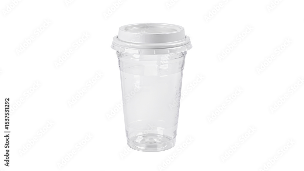 Plastic cup, isolated on transparent background PNG Plastic cup, isolated on transparent background PNG