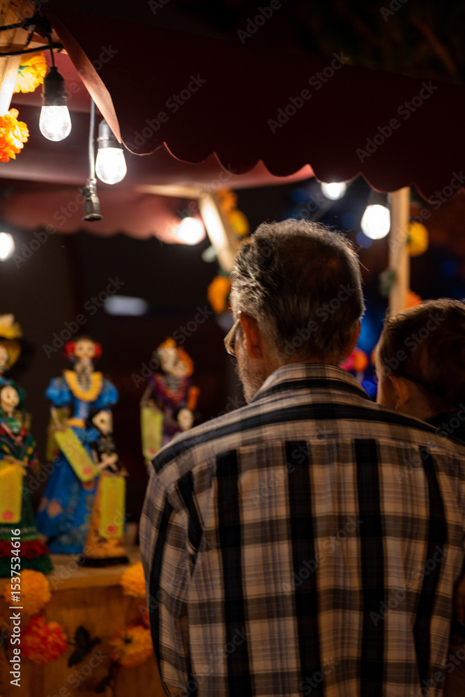 Fototapeta premium Festival, dia de muertos