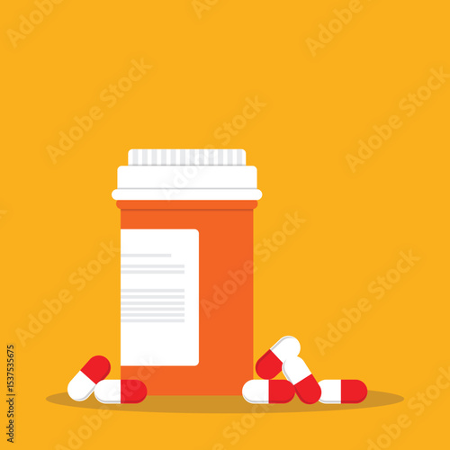 Prescription medicine bottle