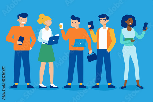 Connected Generation Diverse Group of Young Adults Using Technology