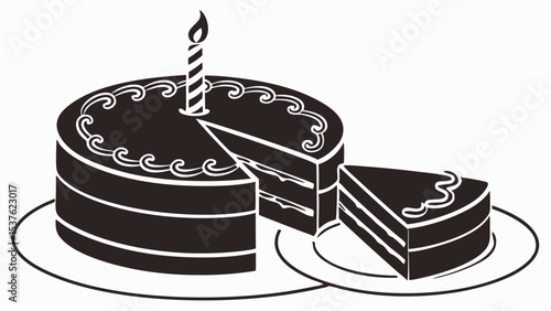 Delicious Birthday Cake A Slice of Celebration