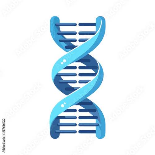 DNA helix illustration design