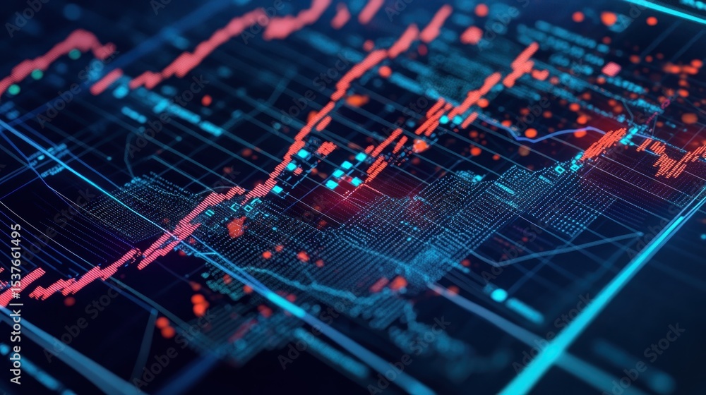 Digital financial data display Digital financial data display