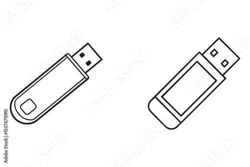 usb flash drive icon